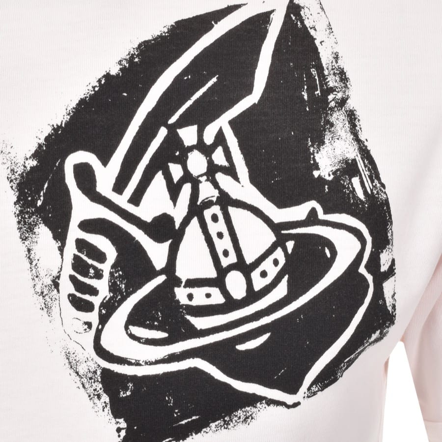 Alternative Image for ProductVivienne Westwood Small Orb T Shirt Pink3